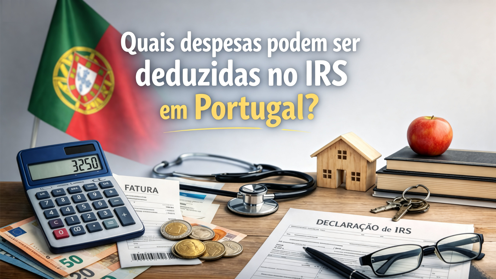 Quais despesas podem ser deduzidas no IRS em Portugal?
